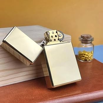 Amazon.com: Zorro 538 Thickened Brass Kerosene Lighter, Genuine